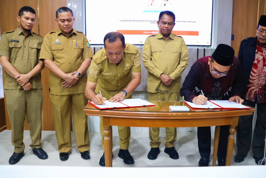 Bupati Sergai Saksikan Penandatanganan NPHD, Tekankan Transparansi Pengelolaan Dana Hibah