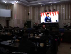 Pemkab Sergai dan Forkopimda Ikuti Virtual Pidato Kenegaraan Presiden Prabowo dalam Rangka HUT ke-80 RI