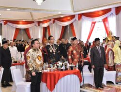 Ketua DPRD Medan Ikuti Nobar Upacara Detik-detik Proklamasi Tampak Hikmad