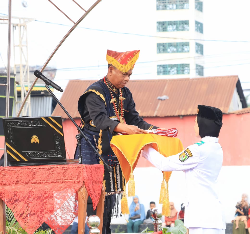 Semarak HUT ke-80 RI di Sergai, Ribuan Warga Padati Upacara di Desa Firdaus