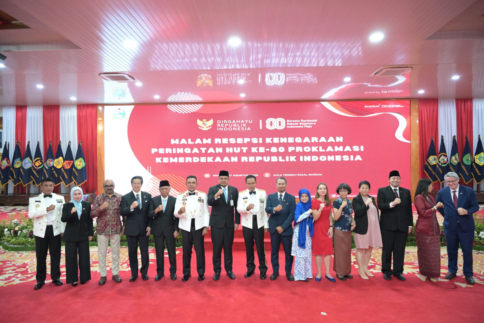 Bobby Nasution Sambut Baik Semangat Kolaborasi Negara Sahabat di Hari Kemerdekaan RI