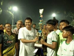 Final Mini Soccer HUT ke-80 RI di Sergai Berlangsung Meriah, Pesona FC Raih Juara