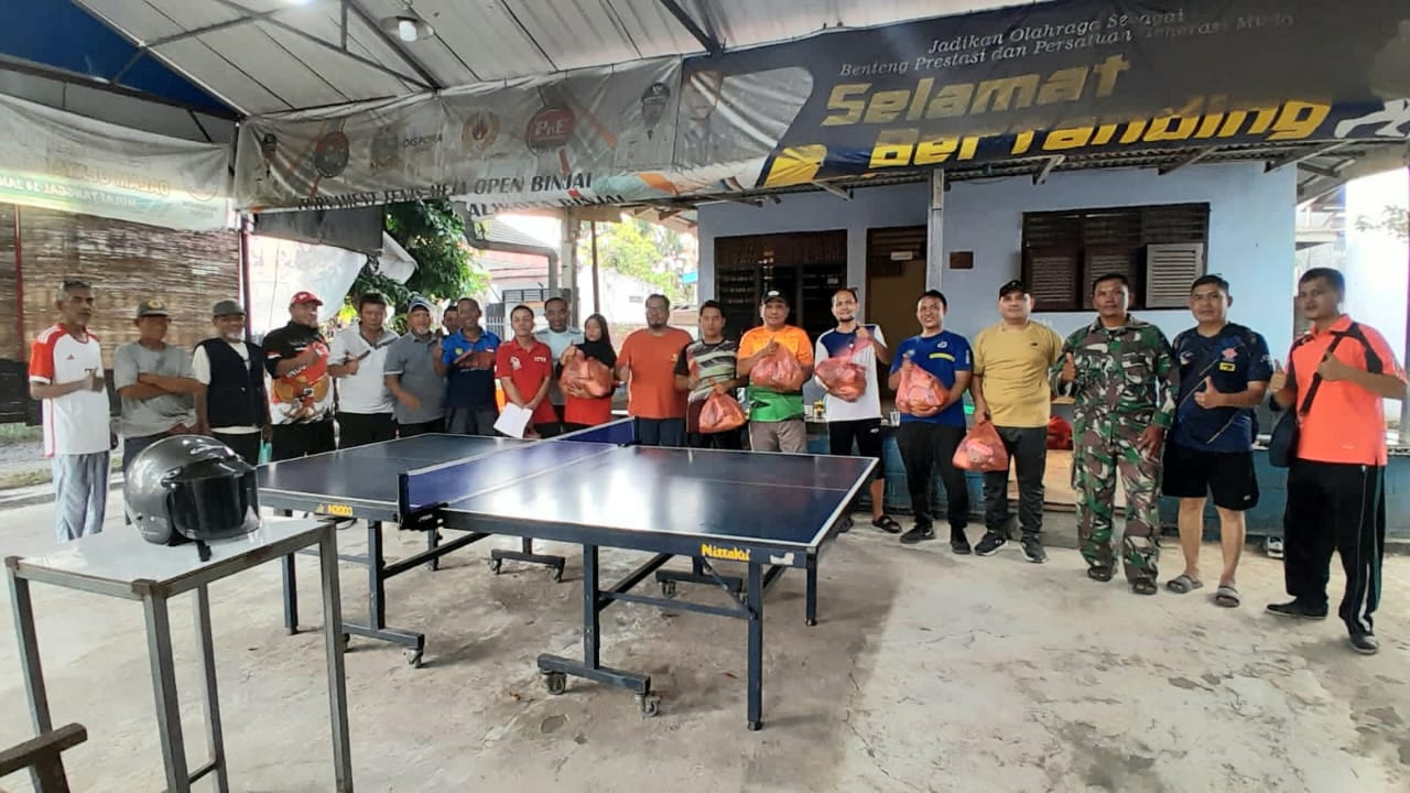 PTM JM Club Juarai Turnamen Tenis Meja Antar Club HUT RI Ke 80