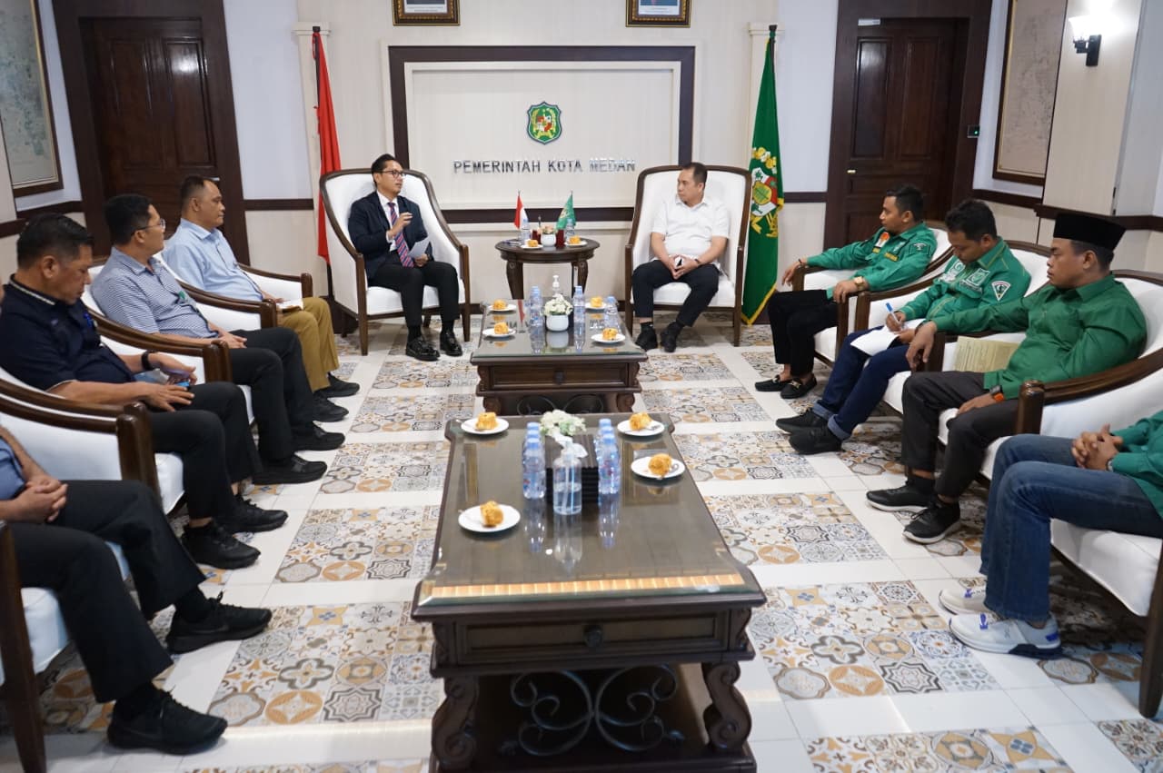 Pemko Medan Siap Bersinergi Dengan PD GP Al-Wasliyah Medan Dalam Pengembangan UMKM dan Pelatihan Kepemudaan