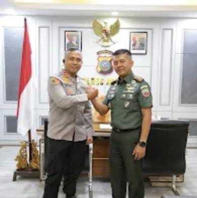 Dandim 0208/AS ; Sinergi TNI dan Polri adalah kunci utama dalam menjaga stabilitas keamanan