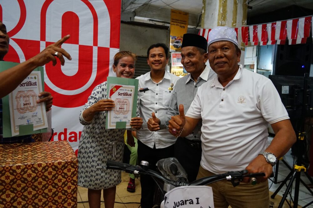 PUD Pasar Semarakkan HUT RI ke-80 Untuk Dukung Upaya Meramaikan Pasar