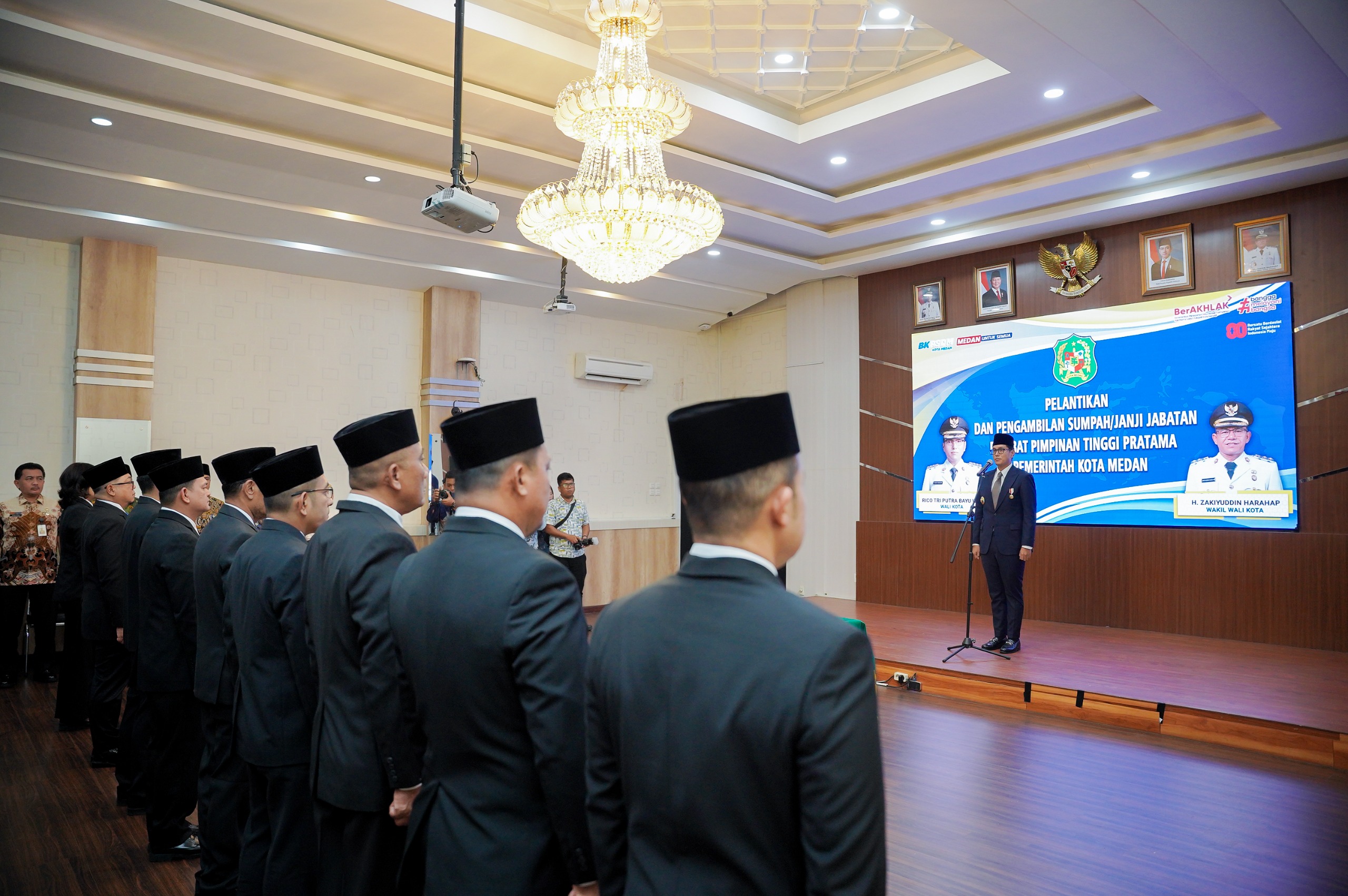 Lantik 9 Pejabat Pimpinan Tinggi Pratama, Rico Waas Sebut Tak Minta Sepeserpun