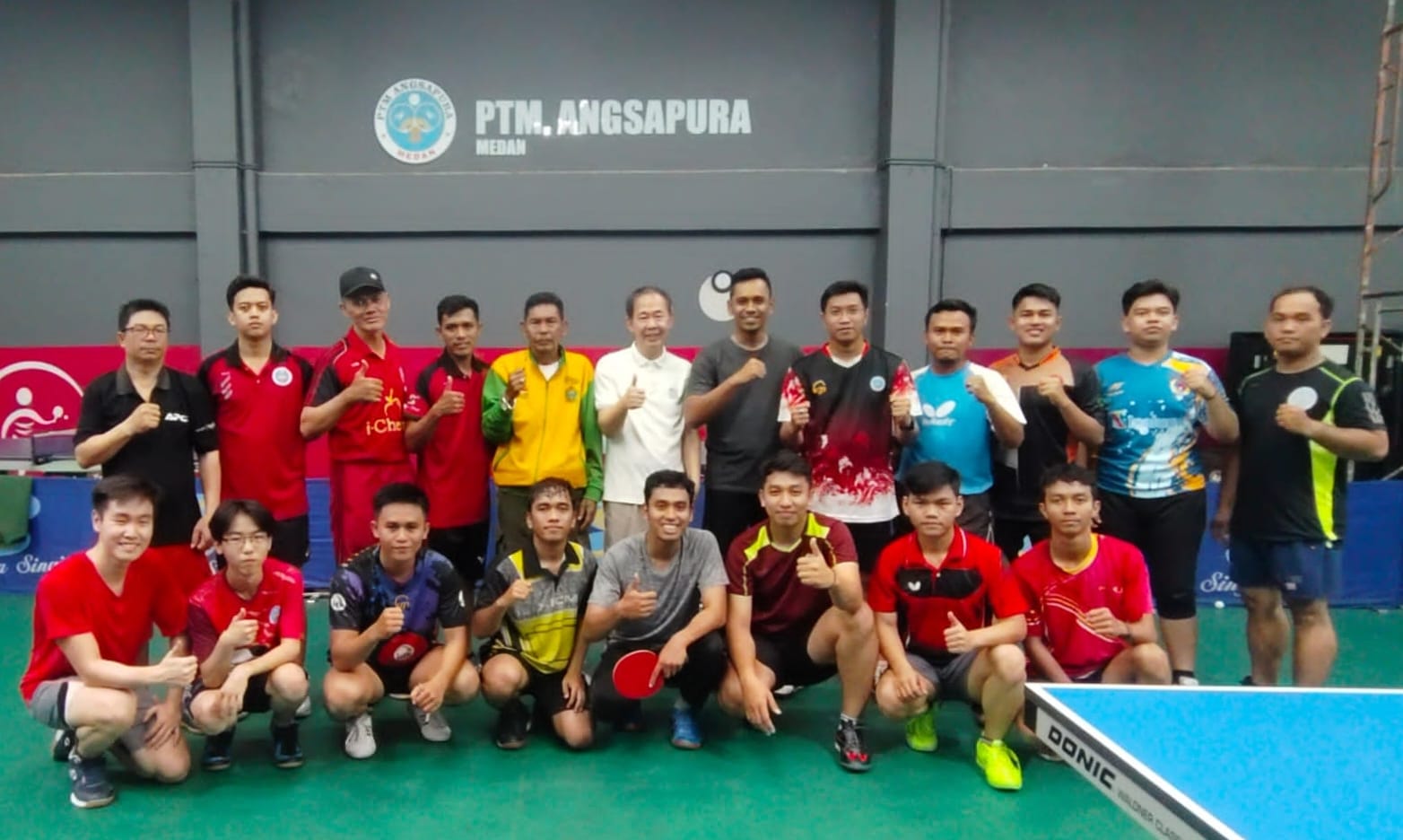 PTM Angsapura dan PTM Asahan Gelar Laga Persahabatan