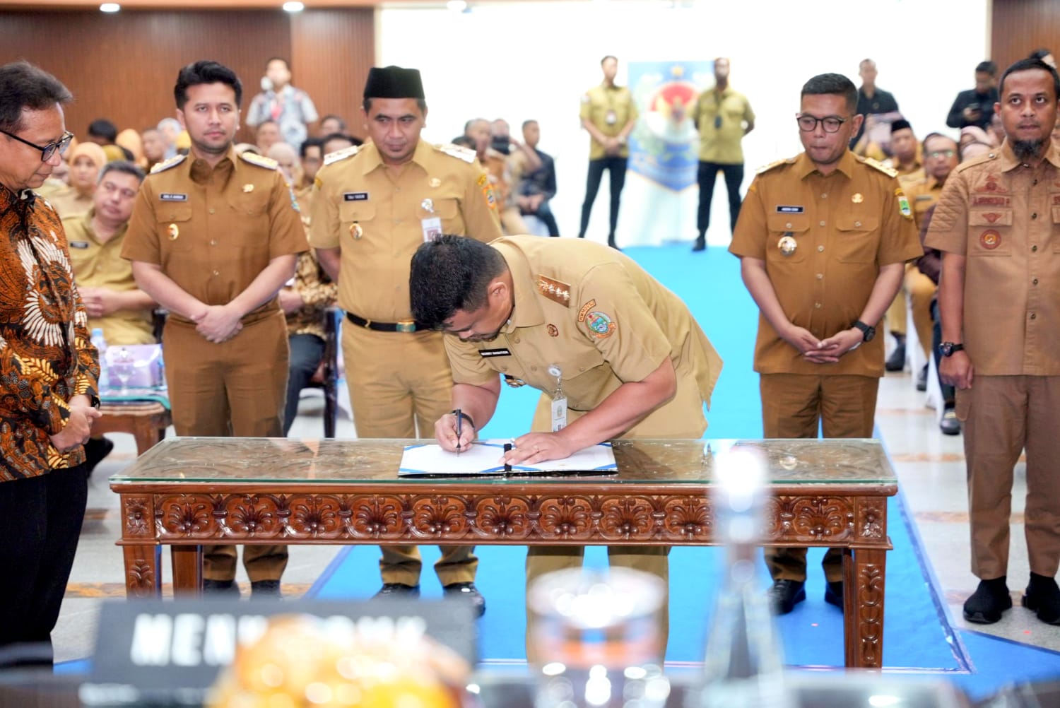 Percepatan Eliminasi Tuberkulosis, Bobby Nasution Teken Komitmen Bersama Tujuh Gubernur Lainnya