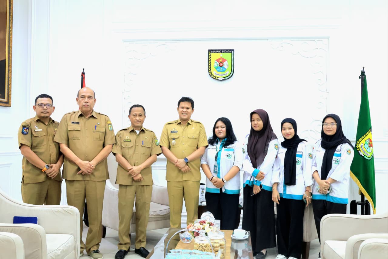 Wabup Sergai Gelar Audiensi, Bahas Peluang Kerja, Sinergi Media, Promosi Potensi Lokal, hingga PkM Mahasiswa