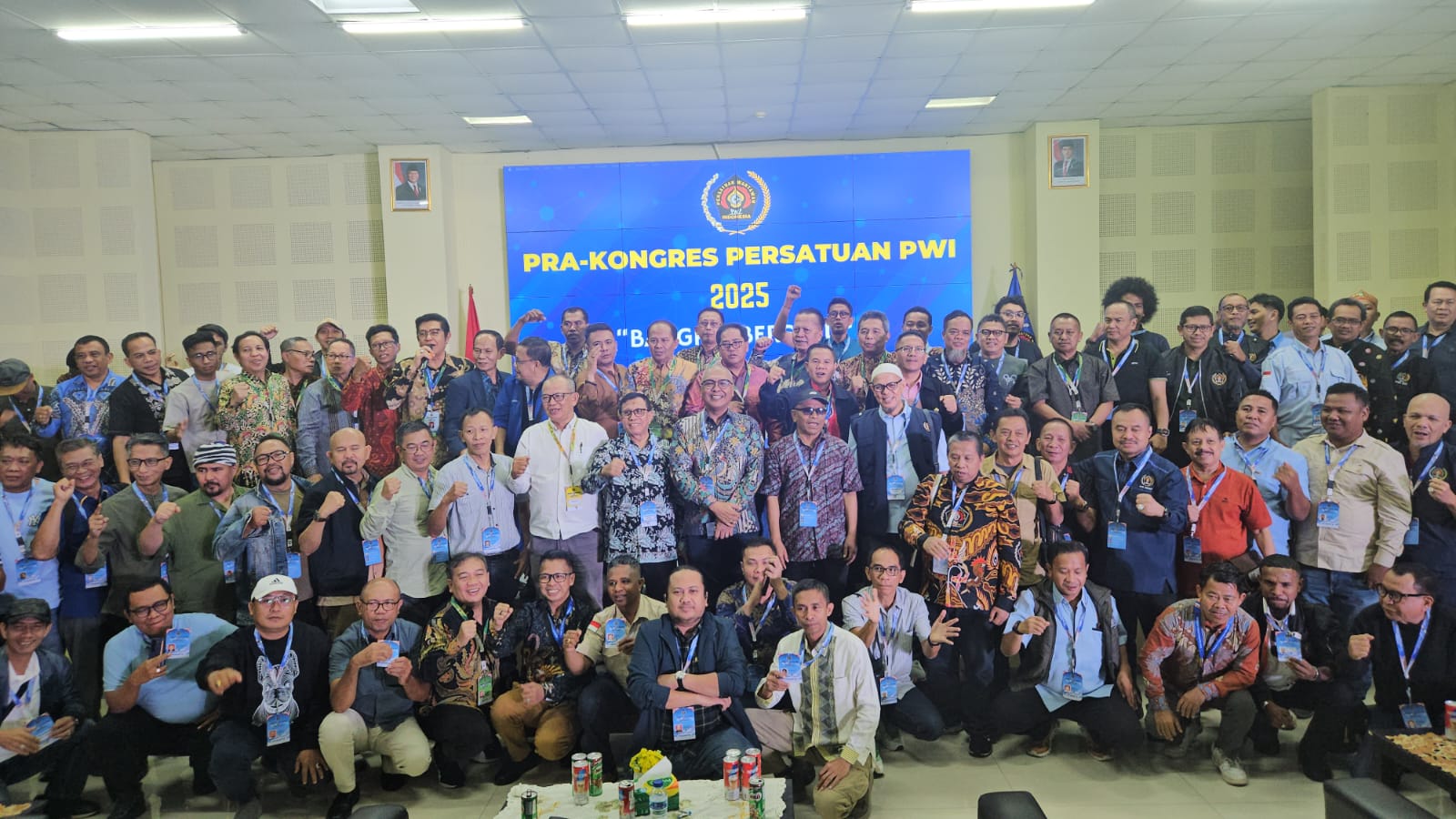 Pra-Kongres Persatuan PWI 2025: Ramai-ramai Teken Pakta Integritas Sebagai Kimitmen Moral