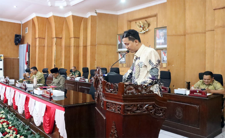 DPRD Batu Bara Gelar Paripurna Pandangan Fraksi atas Ranperda Pertanggungjawaban APBD 2024