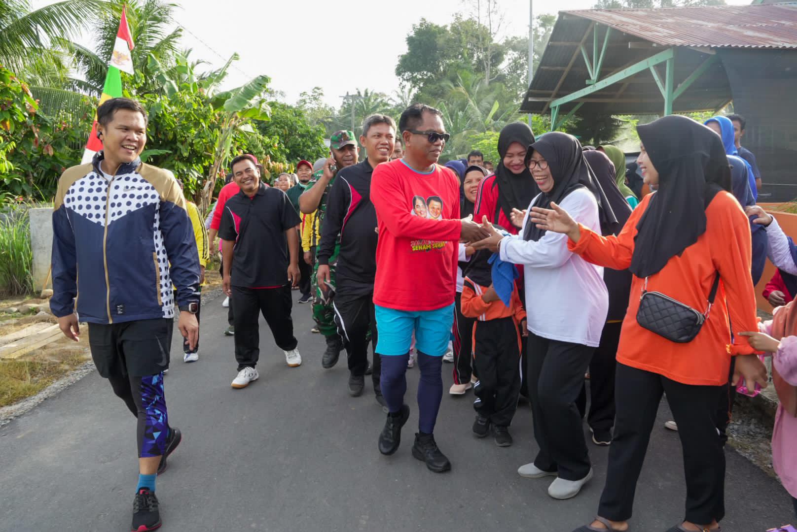 Bupati Sergai Resmikan Ruas Jalan di Bintang Bayu, Ajak Warga Jaga Infrastruktur