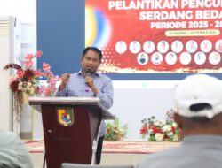 Bupati Sergai Apresiasi Pelantikan Pengurus PBVSI 2025–2029, Targetkan Prestasi hingga Tingkat Nasional