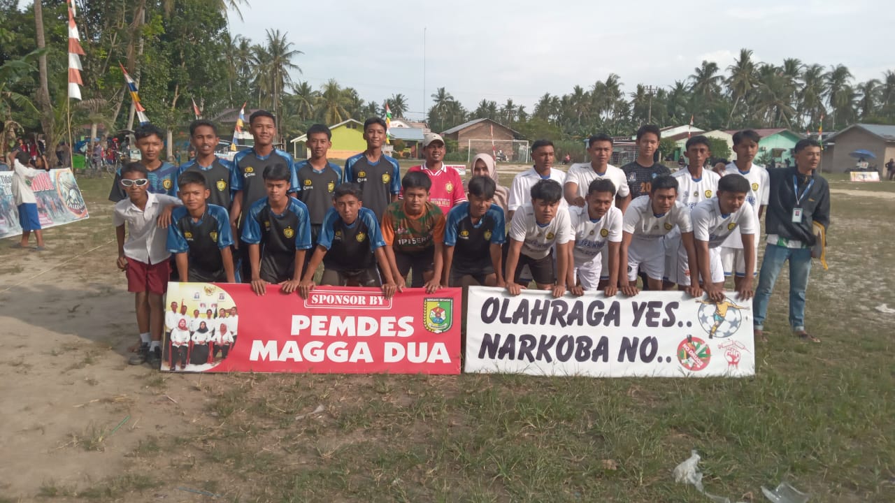 Pemdes Mangga Dua Gelar Turnamen Sepak Bola Meriahkan HUT RI ke-80