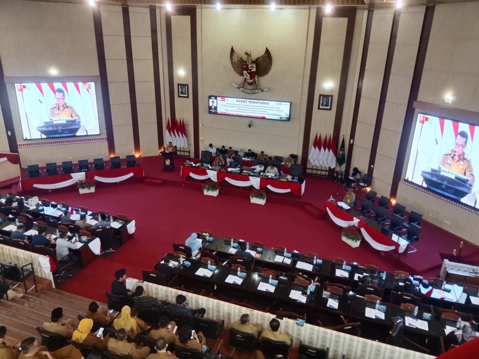 Wali Kota Medan Jawab Pandangan Fraksi DPRD, Soal Komitmen Pembangunan dan Pelayanan Publik