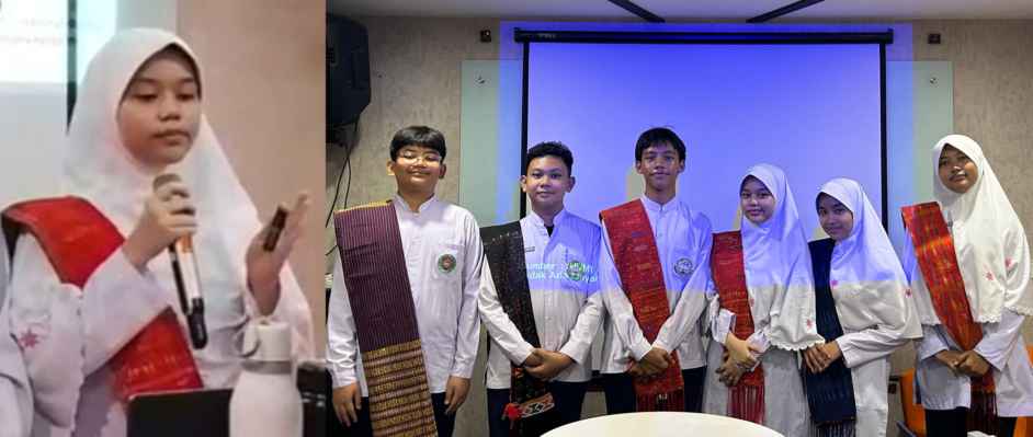 Shakila Anak Wakil Ketua DPRD Medan Raih Medali Emas Diajang Inovasi Internasional