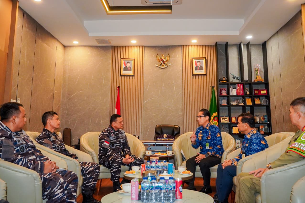 Terima Kunjungan Dankodaeral I TNI AL, Rico Waas Perkuat Koordinasi dan Sinergi Jaga Keamanan Laut Termasuk Peredaran Narkoba