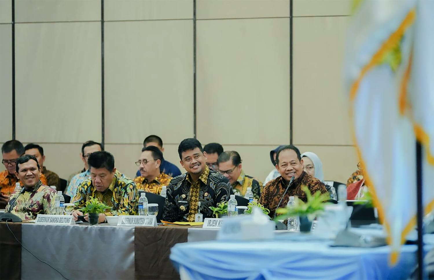Hadiri Rakor Gubernur se-Sumatera, Pemprovsu Komit Laksanakan Percepatan Program Prioritas Presiden RI