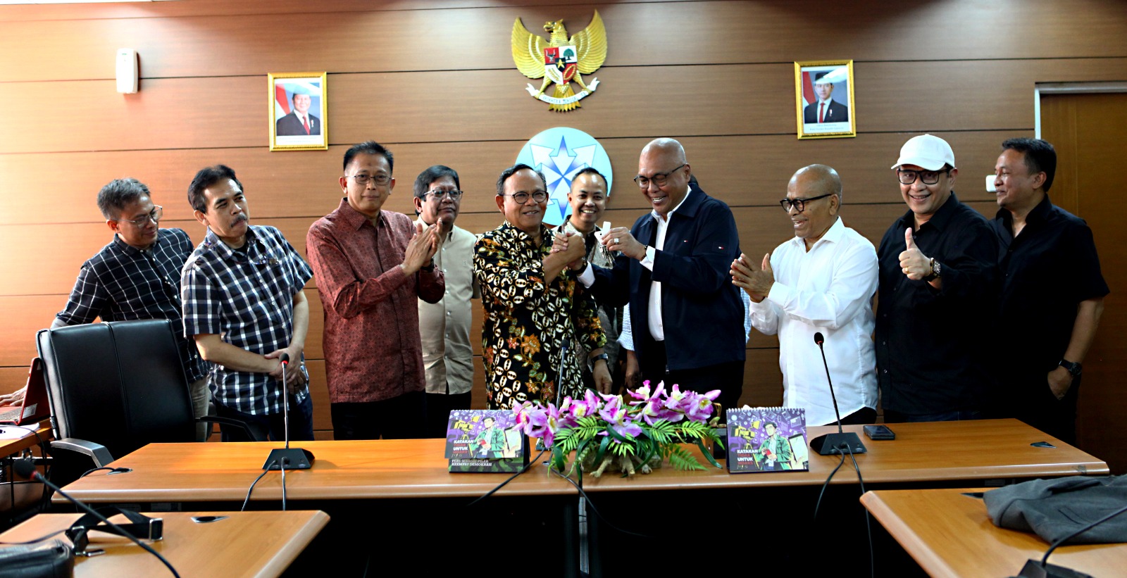 Pasca Kongres Persatuan, PWI Pusat Resmi Kembali Berkantor di Gedung Dewan Pers
