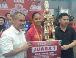 Tim Putra Medan dan Tim Putri Langkat Juara Kejurda Bola Tangan ABTI Sumut
