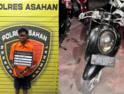 Unit Reskrim Polres Asahan dalam 1 x 24 berhasil Ungkap Kasus Curas