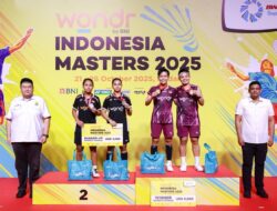 Indonesia Raih Gelar Juara Umum di Wondr by BNI Indonesia Masters 2025