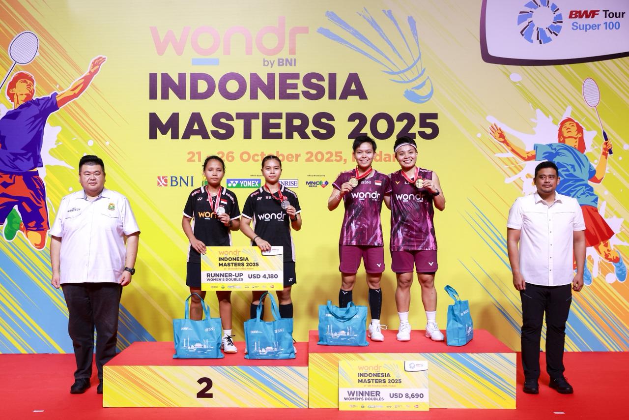 Indonesia Raih Gelar Juara Umum di Wondr by BNI Indonesia Masters 2025 1 Indonesia Raih Gelar Juara Umum di Wondr by BNI Indonesia Masters 2025
