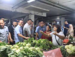 Pantau Harga Bahan Pangan di Medan, Zakiyuddin Harahap Ke Pasar Petisah dan Pusat Pasar