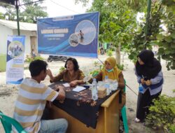 Dinkes Sergai dan Mahasiswa UMSU Gelar Layanan Kesehatan Gratis di Desa Bagan Kuala