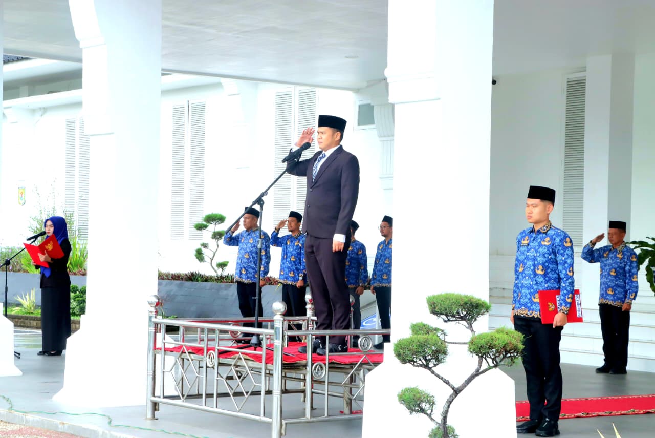 Pemkab Sergai Gelar Upacara Hari Kesaktian Pancasila di Tengah Gerimis