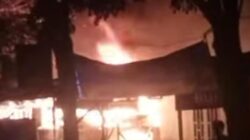 Rumah Usaha Pakter Tuak Di Asahan dilalap si jago merah,Satu Tewas