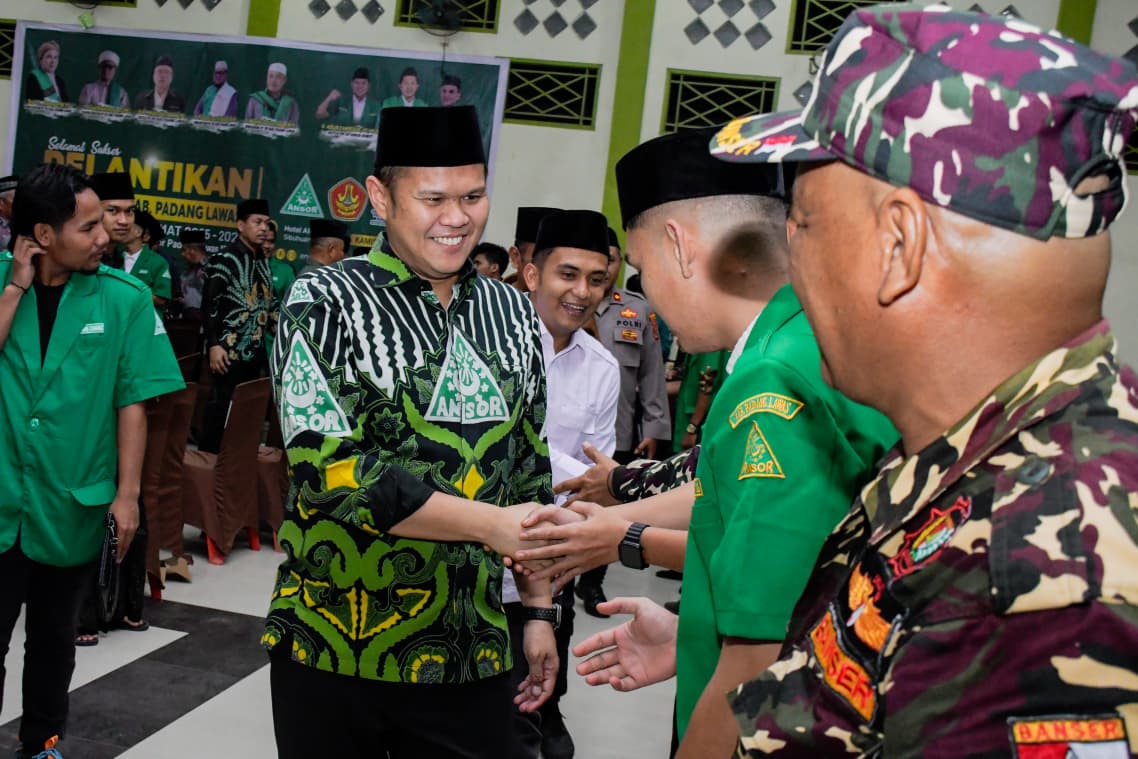 Wabup Sergai Adlin Tambunan Dorong Kader GP Ansor Padang Lawas Kembangkan Jiwa Wirausaha