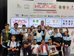 Gulat Sumut Tunjukkan Peningkatan di PON Bela Diri Kudus 2025