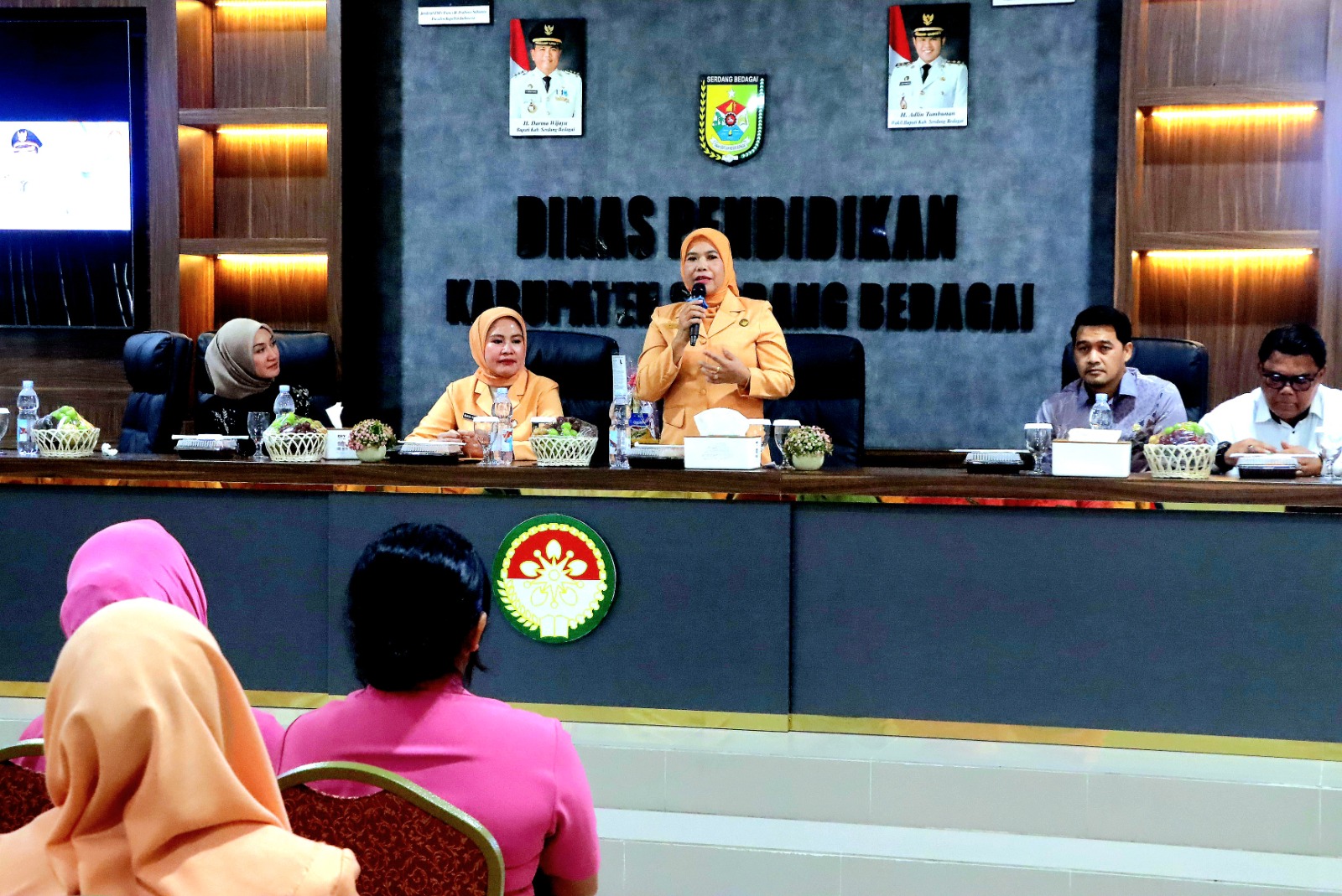 Ketua TP-PKK Sergai Buka Pelatihan Pengembangan Karakter bagi Organisasi Wanita