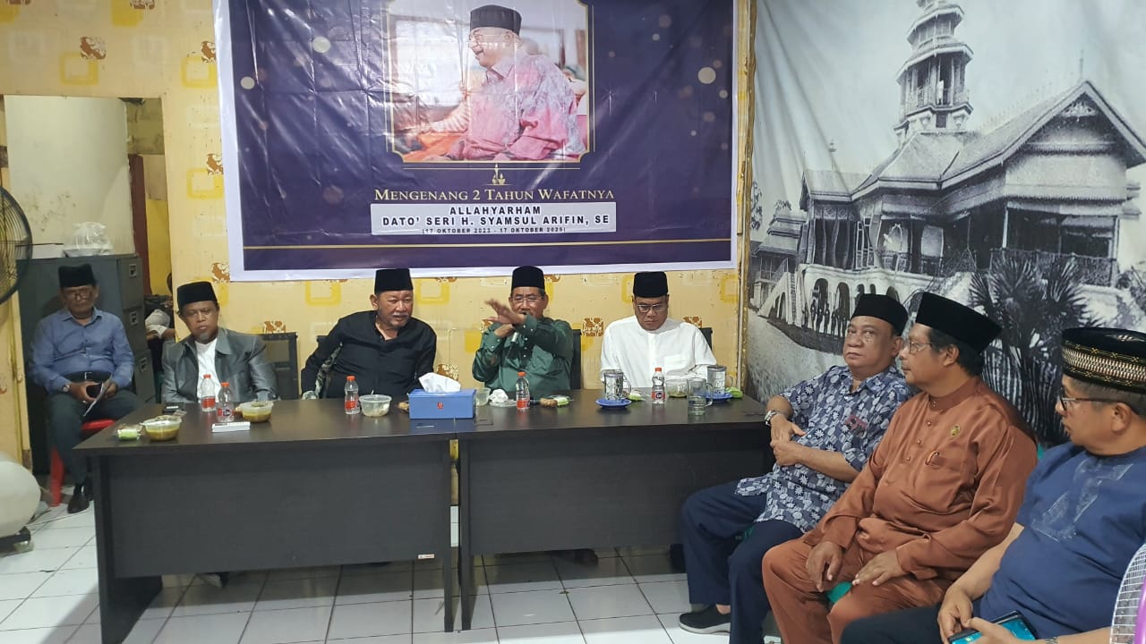 Mengenang Dua Tahun Wafatnya, Ketua Umum PB MABMI Sebut Dato' Seri Syamsul Arifin Sebagai Orang Bertuah dan Dihargai Orang Banyak