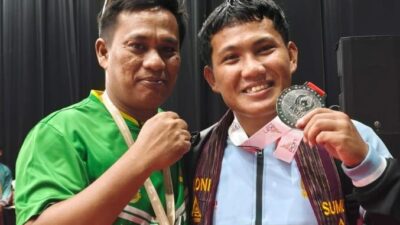 Reymond Simanjuntak Bersyukur Walau Raih Perak PON Bela Diri 2025