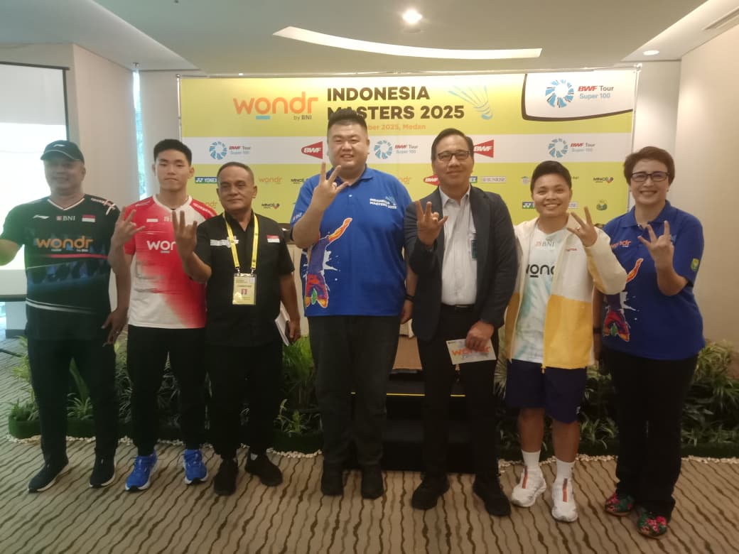 Wondr By BNI Indonesia Masters 2025 (judul kecil) Apriyani/Siti Fadia dan Raymond/Nikolaus Joaquin Bidik Predikat Juara