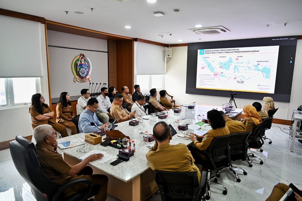 Wagubsu Ikuti Rakor Pengendalian Inflasi Bersama Menkeu