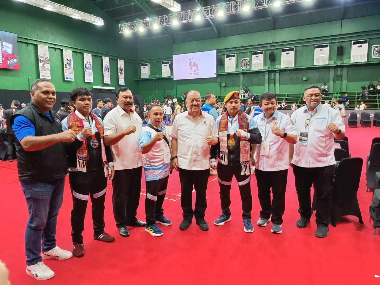 Atlet Sambo Raih Emas dan perak, Hatunggal Apresiasi Lonjakan Medali Sumut