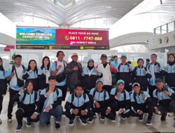 Bertolak Ke Kudus, Tim Wushu Sumut Optimis Raih Prestasi Terbaik