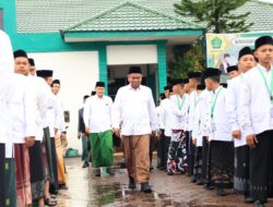 Upacara Hari Santri Nasional di Sergai Berlangsung Khidmat di Tengah Hujan Rintik