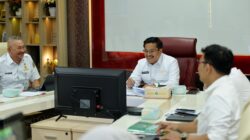 Sekdaprov Sumut Ikuti Entry Meeting Pemeriksaan Tematik Ketahanan Pangan Nasional