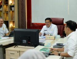 Sekdaprov Sumut Ikuti Entry Meeting Pemeriksaan Tematik Ketahanan Pangan Nasional