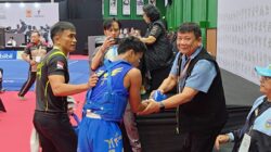 Rizki Lawyer Persembahkan Emas Kelima Sumut, Pewushu Sanda Lewati Rintangan 7 Rizki Lawyer Persembahkan Emas Kelima Sumut, Pewushu Sanda Lewati Rintangan