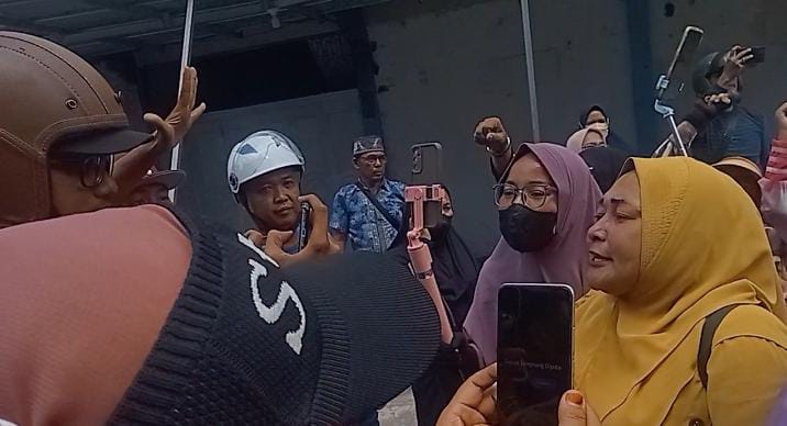 Omak - Omak Perwiritan Kabupaten Asahan Beraksi Menutup yang diduga Tempat lokasi Judi Tembak Ikan