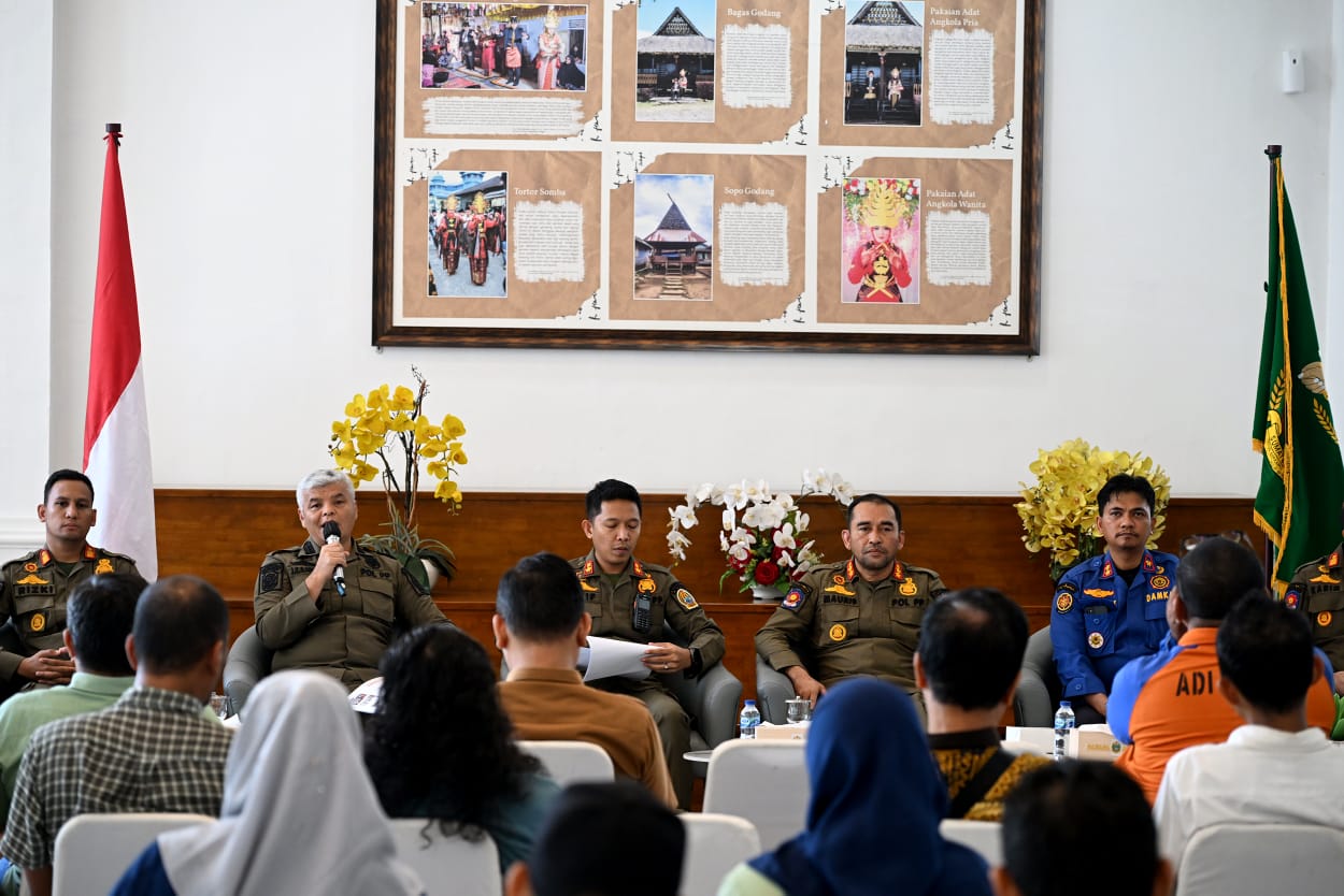 Satpol PP Pemprovsu Perkuat Kolaborasi Tingkatkan Keamanan dan Ketertiban