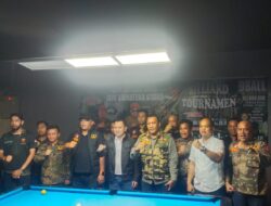 Kapolrestabes Medan Diturnamen Billiard GRIB Jaya Sumut: Ajak Jaga Kamtibmas dan Sportivitas