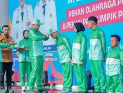 Atlet Popnas dan Peparnas Dilepas, Bobby Nasution Janjikan Bonus