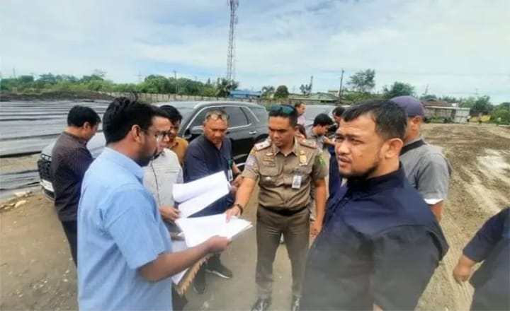 DPRD Medan Desak Proyek Pembangunsn Depo PT Intercon Terminal Indonesia Dihentikan